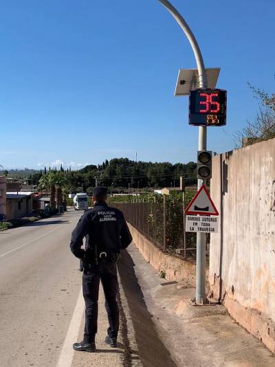 Instal·len dos radars informatius a Almenara