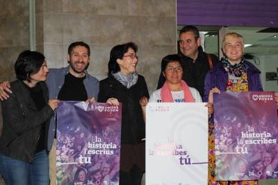 Unides Podem inicia la campanya a Castelló:«Som garantia d’avançarcap al futur i no retrocedir a temps foscos»