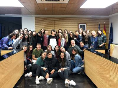 Intercambio de alumnado italiano con el IES Falomir de Almassora