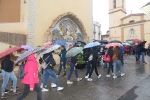 Multitudinaria Festa del Rotllo de l'Alcora a pesar de la lluvia 
