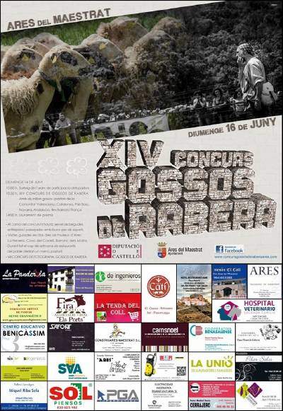 Ares celebra el 16 de juny el concurs de Gossos de Rabera