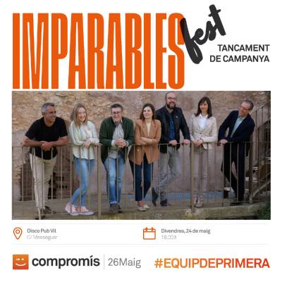 Compromís per Vila-real celebra el final de la campanya electoral amb una festa al pub Vil Blues