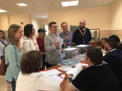 Votació del candidat a l'Alcaldia, Josep Pasqual Sancho
