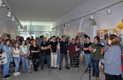L'alumnat del Mòdul Superior d'Artista Faller exposen els seus treballs al CMC La Mercè de Borriana