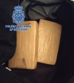 La Policía Nacional detiene en Castelló a una persona con más de tres kilos de cocaína 