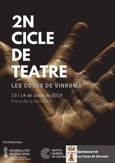 Les Coves de Vinrom celebrar el II Festival de Teatre de l'11 al 14 de juliol 