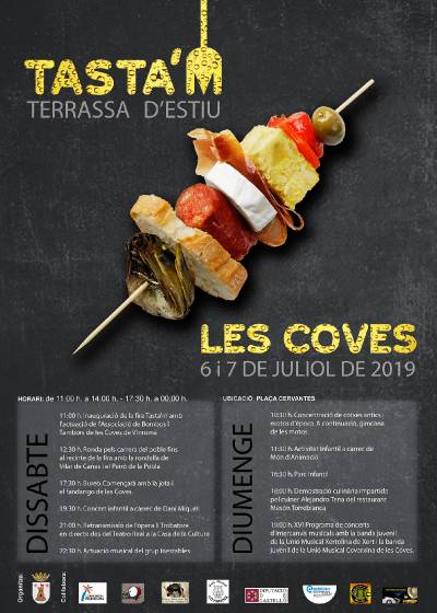 La Fira Tasta?m de les Coves de Vinromà combinarà el producte gastronòmic local amb noves foodtrucks