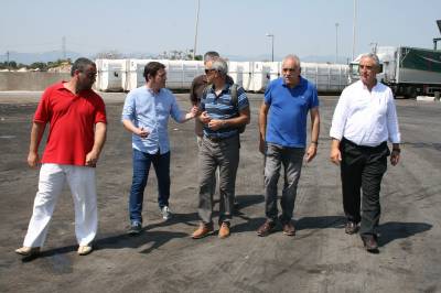 Visita a la estación de transferencia de Reciplasa en Almassora