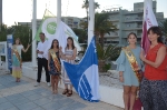 La bandera azul ya ondea en las playas y el puerto deportivo de Oropesa del Mar