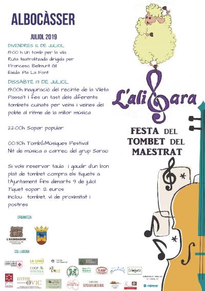Vive la muestra gastronómica del Tombet del Maestrat en Albocàsser