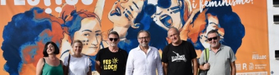 José Martí destaca que el Feslloc de Benlloc es un festival consolidado que promociona la música en valenciano y genera actividad económica