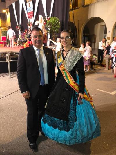 La Llosa en la presentació de la reina de les festes de Moncofa