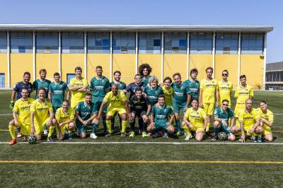 Partido solidario, promovido por el FIB y el Villarreal