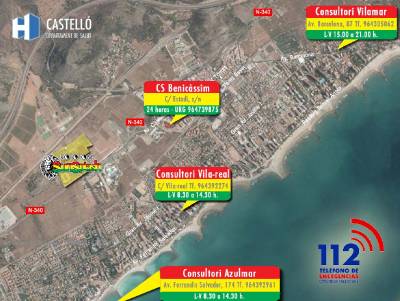 El Departament de Salut de Castelló, preparado para asistir también a los asistentes al Rototom