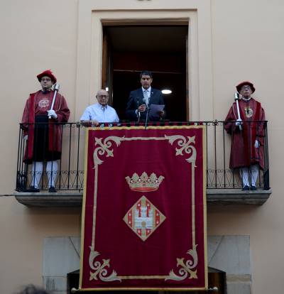 Morella inicia les Festes d'Agost amb el pregó de Miguel Ferreres