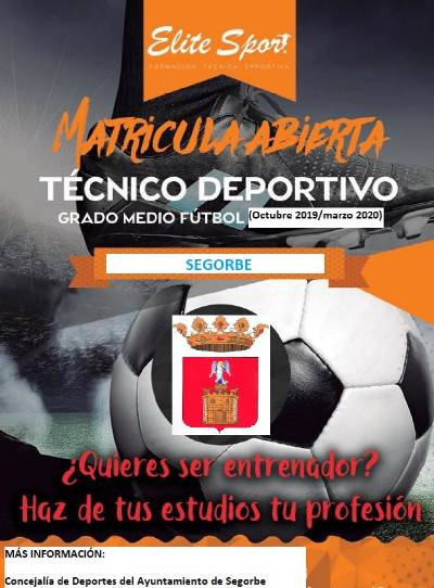Segorbe oferta la posibilidad de realizar el curso de entrenador profesional de fútbol