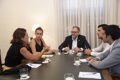 La Diputació i la Fundació Trinidad Alfonso uneixen esforços per a promocionar el talent esportiu i convertir Castelló en l'escenari de les millors competicions de l'Estat