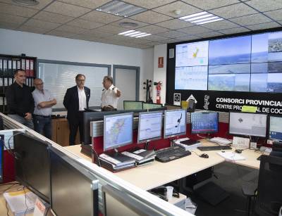 La Diputació manté operatiu el dispositiu especial del Consorci de Bombers davant l'alerta taronja activada per al divendres