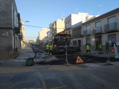Finalizada la segona fase de les obres de millora del carrer de Santa Natàlia