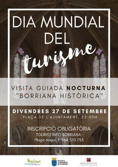 Borriana ofereix una visita guiada nocturna a través de la història de la ciutat amb motiu del Dia Mundial del Turisme