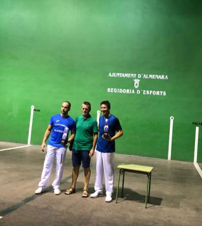 La pilota valenciana, protagonista en las fiestas de Almenara