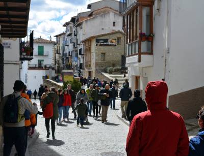 Morella, llena de visitantes por la celebracin del GP de Aragn