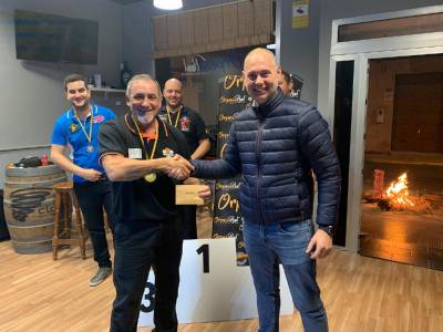El oropesino Francisco Tárrega vence en el campeonato de billar Bola 9 de la Comunitat