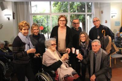 Borriana homenatja Mercedes Fayos Carbó en el seu centenari