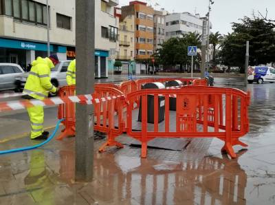 Benicarló fa una primera valoració dels danys provocats per la borrasca Glòria