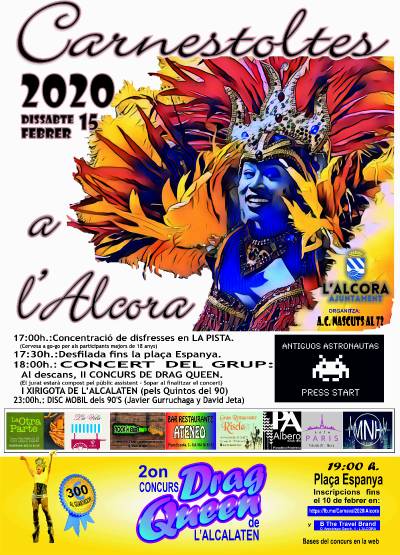 Los nacidos en el 72 con el patrocinio del Ayuntamiento brindan el sábado un Carnaval 2020 con novedades