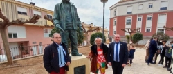 El artista Ripolls agradece el homenaje de Sant Joan de Mor 'porque su ayuntamiento premia el esfuerzo y la cultura'