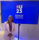 La profesora de la UJI Luca Snchez-Tarazaga aborda los retos del profesorado en la Meeting for the EU Director General for School