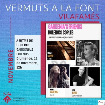 Vermuts a la Font, el nuevo ciclo musical de domingos en Vilafams