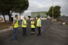 Concejales de Almassora visitan planta de tratamiento de residuos