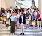 Castelln recibe a los estudiantes alemanes del programa Erasmus+ en el IES Penyagolosa