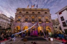 Ms de 3.500 castellonenses disfrutan de un 'Nadal de Circ' de rcord en la Plaza Mayor