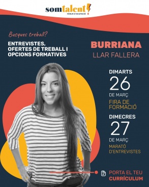 Burriana prepara la V Edicin del Foro de Empleo y Formacin 'Som Talent'