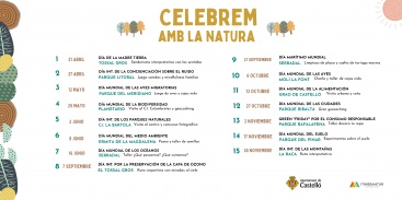 Presentada la campaa 'Celebrem Amb la Natura' para disfrutar del entorno natural de Castelln