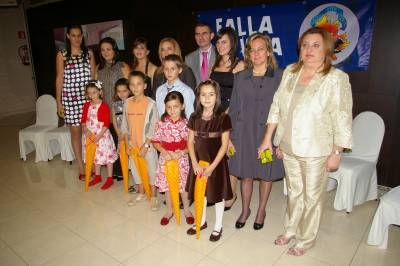 La Vila proclamó a sus falleras mayores para el ejercicio 2009.