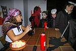 Chicharro celebra un 'halloween infantil'