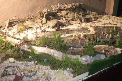 La Falla Barri València inaugura la II Mostra de Betlem Tradicional.