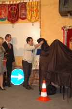 Los artistas burrianenses José Luís Pascual  y Cate y Rosa presentaron sus proeyectos para la falla Aras de Alpuente