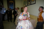 La reina fallera, Sara Bodí recibe el homenaje del ayuntamiento en la Cena de Gala