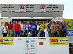 El ciclista de La Vilavella Juan Luis Carratalá gana el maillo blanco, como mejor corredor provincial, en la Volta a la Provincia