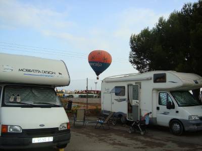 Un centenar de autocaravanistas participan en la II Edición de Fiaben