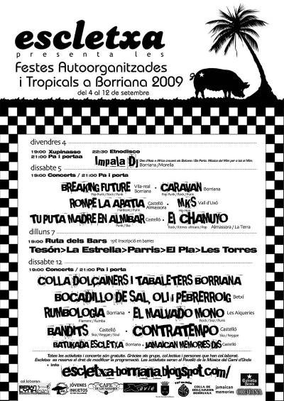 L'Escletxa presenta conciertos y actividades para las fiestas de la Misericordia