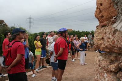 La ruta ciclocultural recorre las torres del término de Burriana.