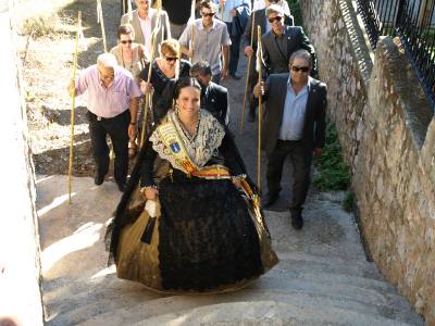 La Romería, acto central del día grande de las Fiestas Patronales de la Sagrada Familia y Santísimo Cristo