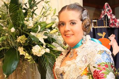El Centre España celebró la exaltación de su fallera mayor.
