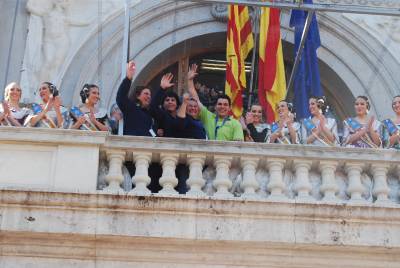 Espectacular mascletà de Pirotecnia Martí en Valencia.
